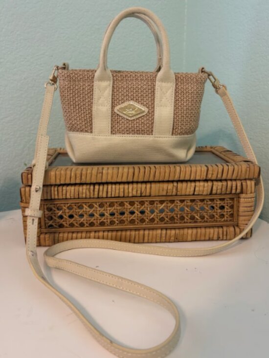 Kith Handbags - Kith Women's Noemi Crochet Raffia Tote